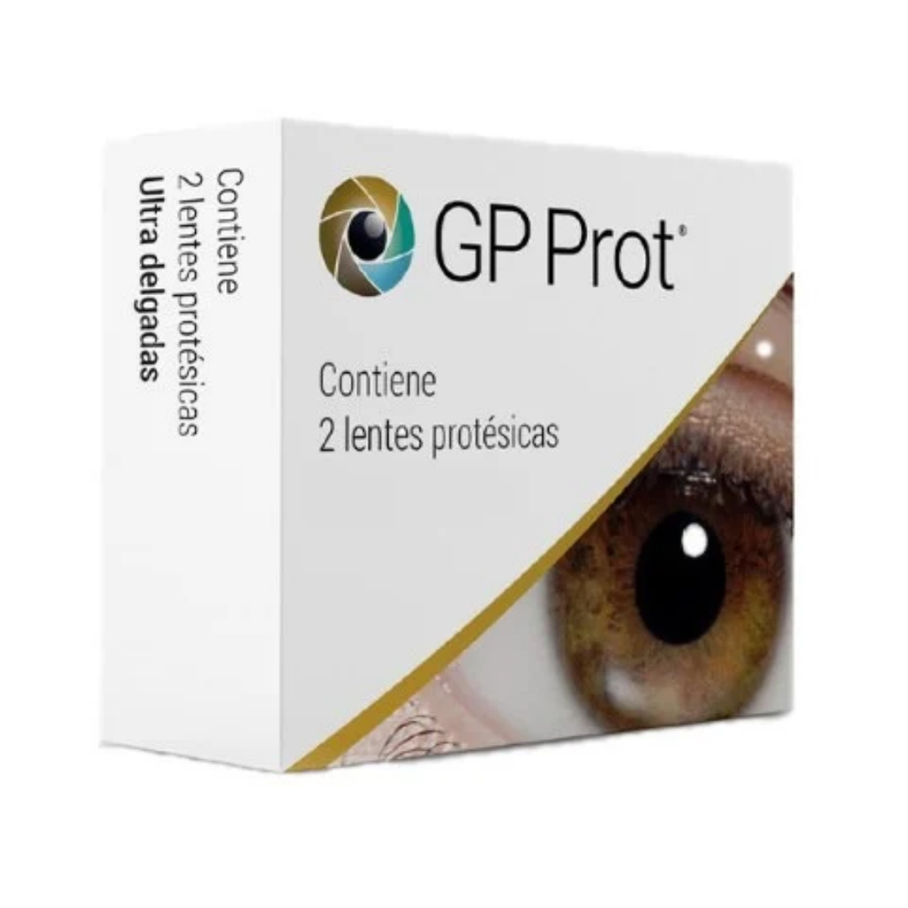 Lentes de contacto GP PROT pintadas a mano