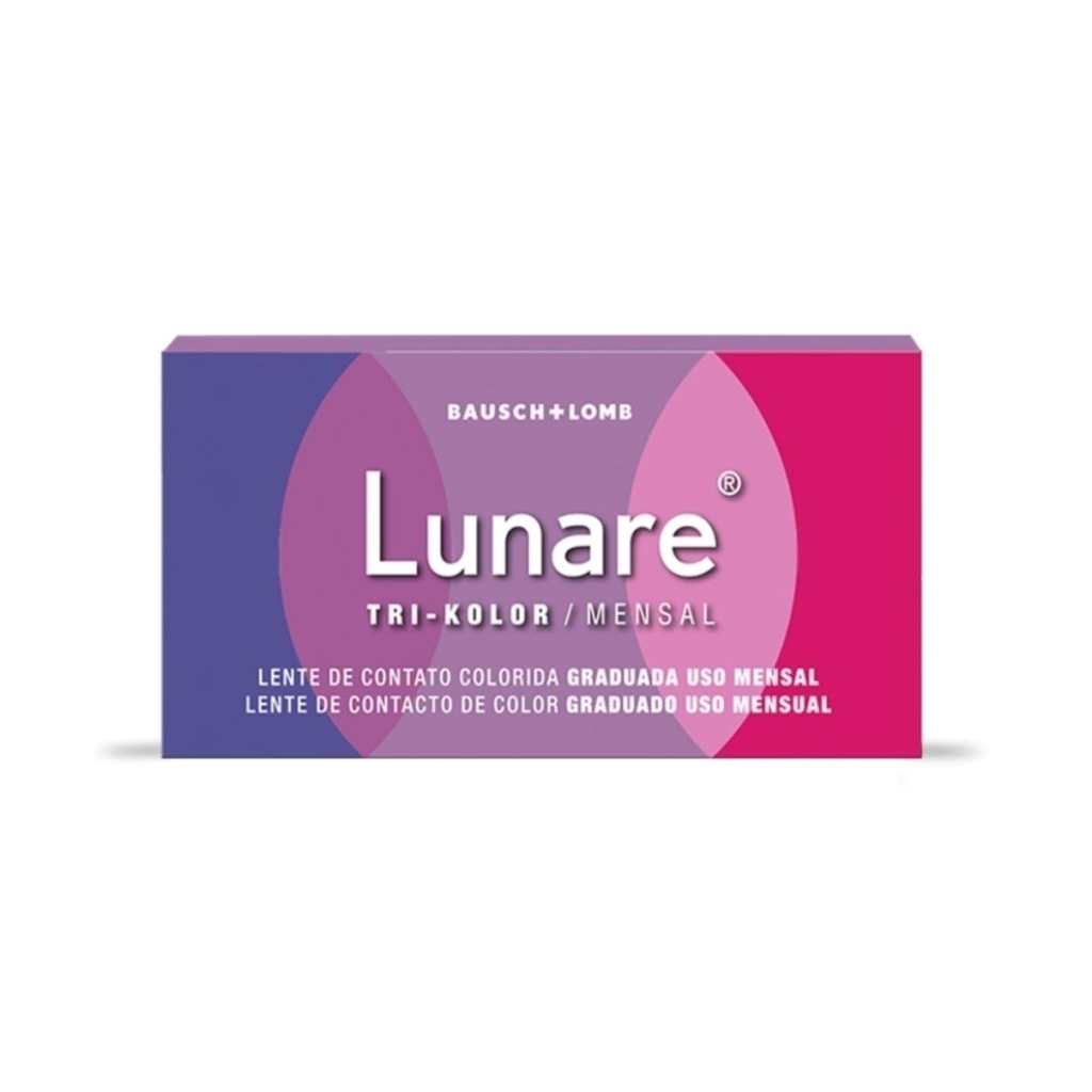 LENTE DE CONTACTO LUNARE TRICOLOR GRADUADA